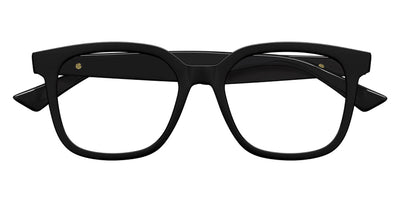 Bottega Veneta® BV1334OA BV1334OA 001 52 - Black/Transparent Eyeglasses