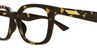 Bottega Veneta® BV1334OA BV1334OA 002 52 - Havana/Transparent Eyeglasses