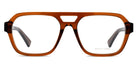 Bottega Veneta® BV1336OA BV1336OA 004 55 - Brown/Transparent Eyeglasses