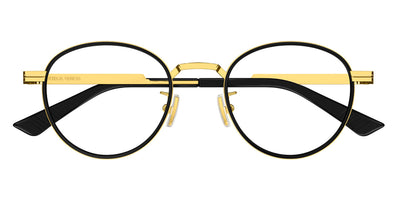 Bottega Veneta® BV1337OJ BV1337OJ 001 48 - Gold/Transparent 001 Eyeglasses