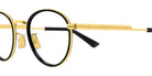 Bottega Veneta® BV1337OJ BV1337OJ 001 48 - Gold/Transparent 001 Eyeglasses