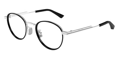 Bottega Veneta® BV1337OJ BV1337OJ 002 48 - Silver/Transparent Eyeglasses