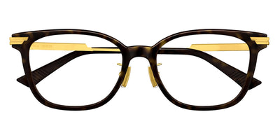 Bottega Veneta® BV1338OJ BV1338OJ 002 53 - Havana/Transparent Eyeglasses