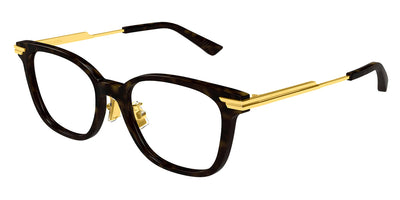 Bottega Veneta® BV1338OJ BV1338OJ 002 53 - Havana/Transparent Eyeglasses