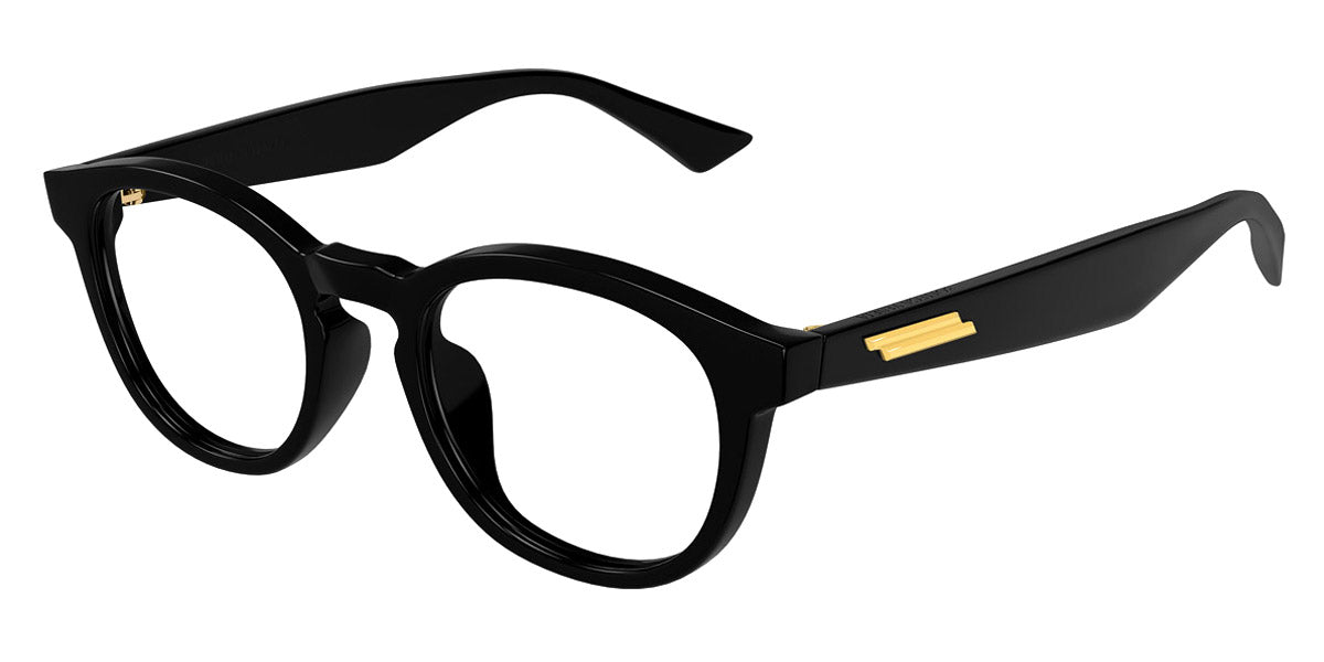 Bottega Veneta® BV1339OK BV1339OK 001 50 - Black/Transparent Eyeglasses