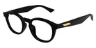 Bottega Veneta® BV1339OK BV1339OK 001 50 - Black/Transparent Eyeglasses