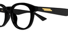 Bottega Veneta® BV1339OK BV1339OK 001 50 - Black/Transparent Eyeglasses