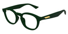 Bottega Veneta® BV1339OK BV1339OK 003 50 - Green/Transparent Eyeglasses