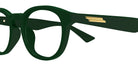 Bottega Veneta® BV1339OK BV1339OK 003 50 - Green/Transparent Eyeglasses