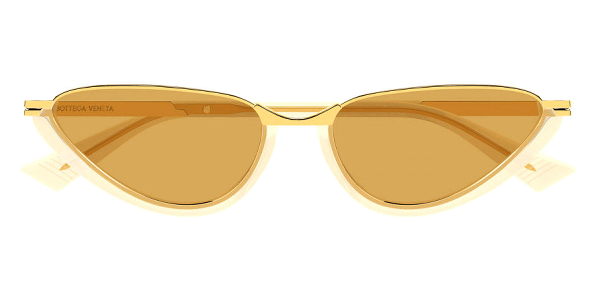 Bottega Veneta® BV1346S BV1346S 003 56 - Yellow/Brown Sunglasses