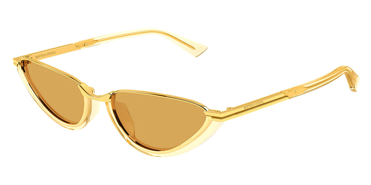 Bottega Veneta® BV1346S BV1346S 003 56 - Yellow/Brown Sunglasses