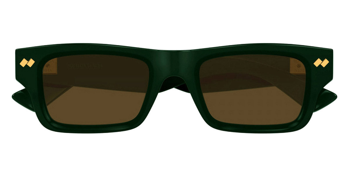 Bottega Veneta® BV1351S BV1351S 005 50 - Green/Brown Sunglasses
