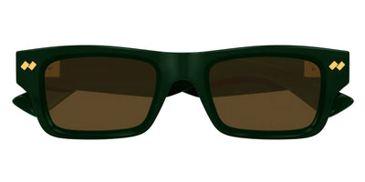 Bottega Veneta® BV1351S BV1351S 005 50 - Green/Brown Sunglasses