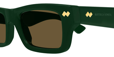 Bottega Veneta® BV1351S BV1351S 005 50 - Green/Brown Sunglasses