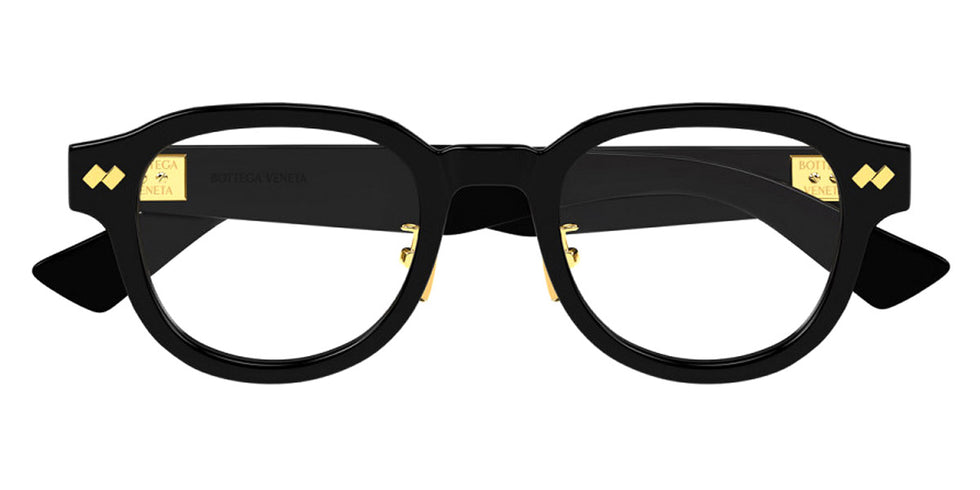 Bottega Veneta® BV1355OJ BV1355OJ 005 51 - Black/Transparent Eyeglasses