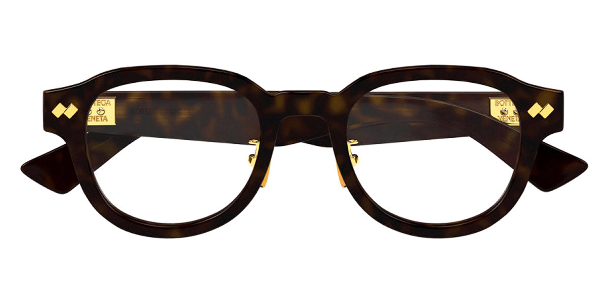 Bottega Veneta® BV1355OJ BV1355OJ 006 51 - Havana/Transparent Eyeglasses