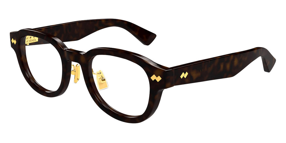 Bottega Veneta® BV1355OJ BV1355OJ 006 51 - Havana/Transparent Eyeglasses