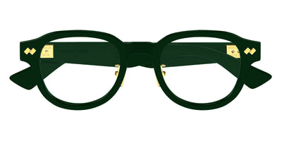 Bottega Veneta® BV1355OJ BV1355OJ 008 51 - Green/Transparent Eyeglasses
