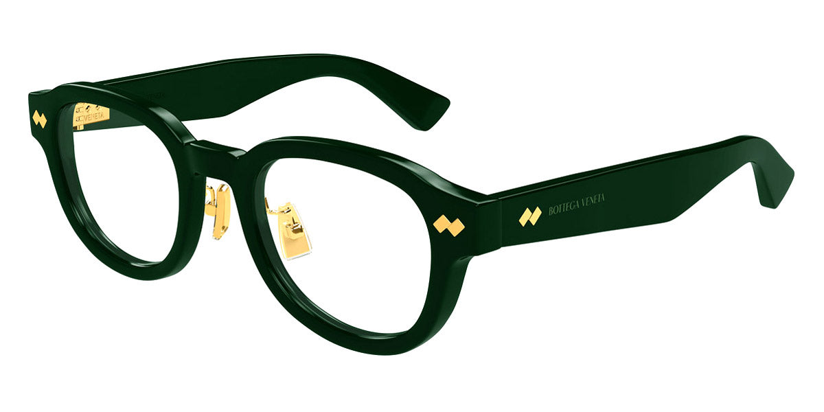 Bottega Veneta® BV1355OJ BV1355OJ 008 51 - Green/Transparent Eyeglasses