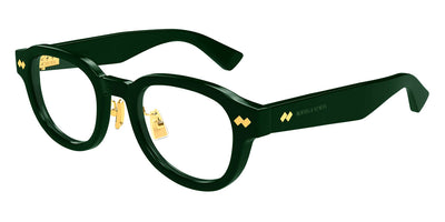Bottega Veneta® BV1355OJ BV1355OJ 008 51 - Green/Transparent Eyeglasses