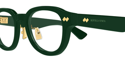 Bottega Veneta® BV1355OJ BV1355OJ 008 51 - Green/Transparent Eyeglasses