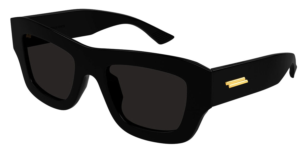 Bottega Veneta® BV1357S BV1357S 001 50 - Black/Grey Sunglasses