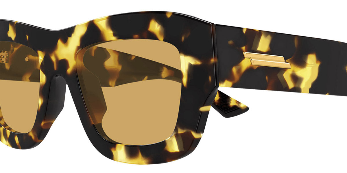 Bottega Veneta® BV1357S BV1357S 003 50 - Havana/Brown Sunglasses