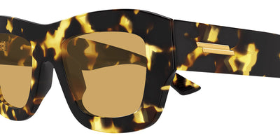 Bottega Veneta® BV1357S BV1357S 003 50 - Havana/Brown Sunglasses