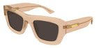Bottega Veneta® BV1357S BV1357S 004 50 - Brown/Brown Sunglasses
