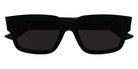 Bottega Veneta® BV1359SA BV1359SA 001 53 - Black/Grey Sunglasses