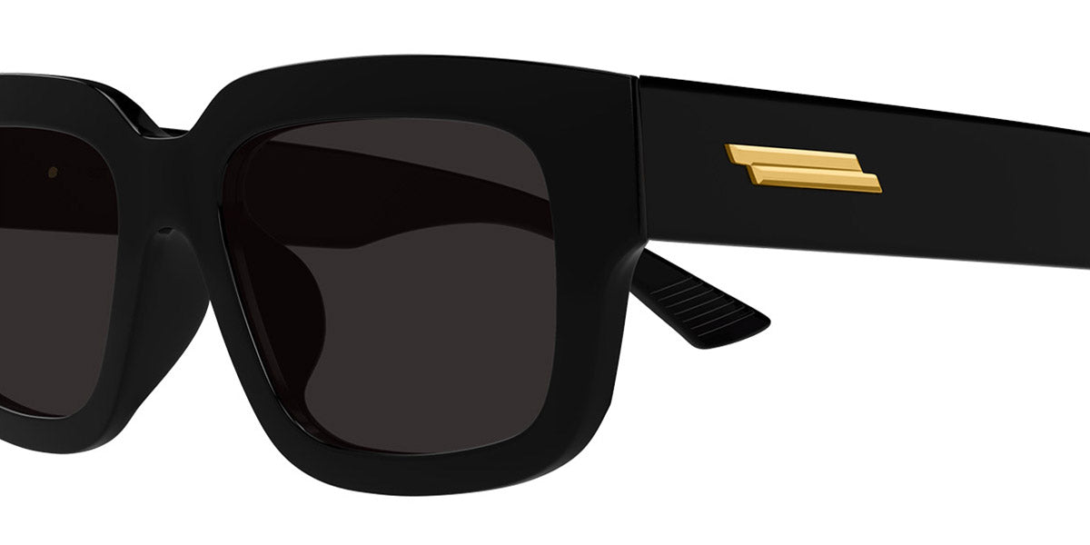 Bottega Veneta® BV1359SA BV1359SA 001 53 - Black/Grey Sunglasses