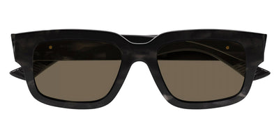 Bottega Veneta® BV1359SA BV1359SA 003 53 - Black/Brown Sunglasses