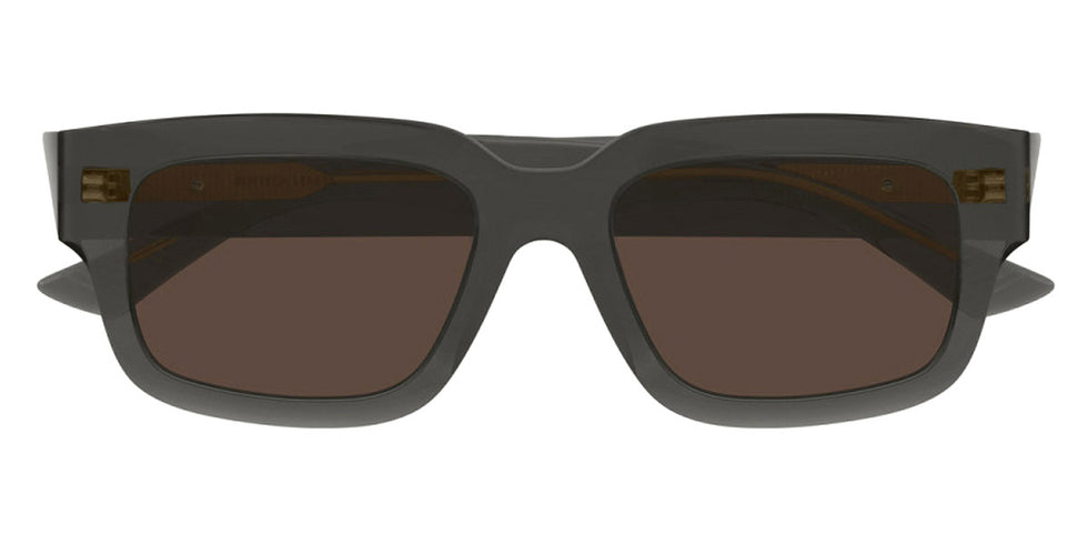 Bottega Veneta® BV1359SA BV1359SA 004 53 - Grey/Brown Sunglasses