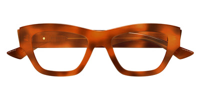 Bottega Veneta® BV1360O BV1360O 002 49 - Havana/Transparent Eyeglasses