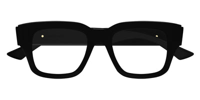 Bottega Veneta® BV1361O BV1361O 005 50 - Black/Transparent Eyeglasses