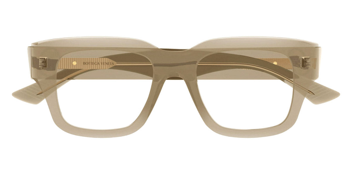 Bottega Veneta® BV1361O BV1361O 008 50 - Brown/Transparent Eyeglasses