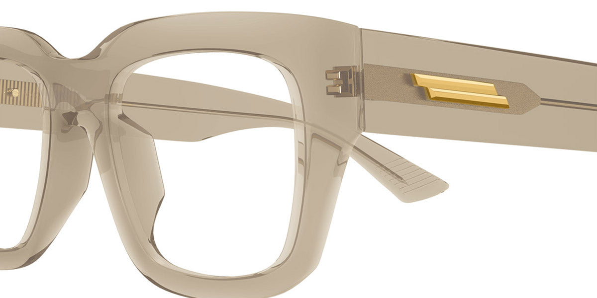 Bottega Veneta® BV1361O BV1361O 008 50 - Brown/Transparent Eyeglasses