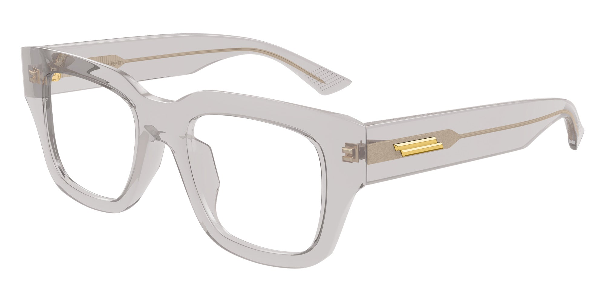 Bottega Veneta® BV1361O BV1361O 010 50 Eyeglasses - 010-Grey