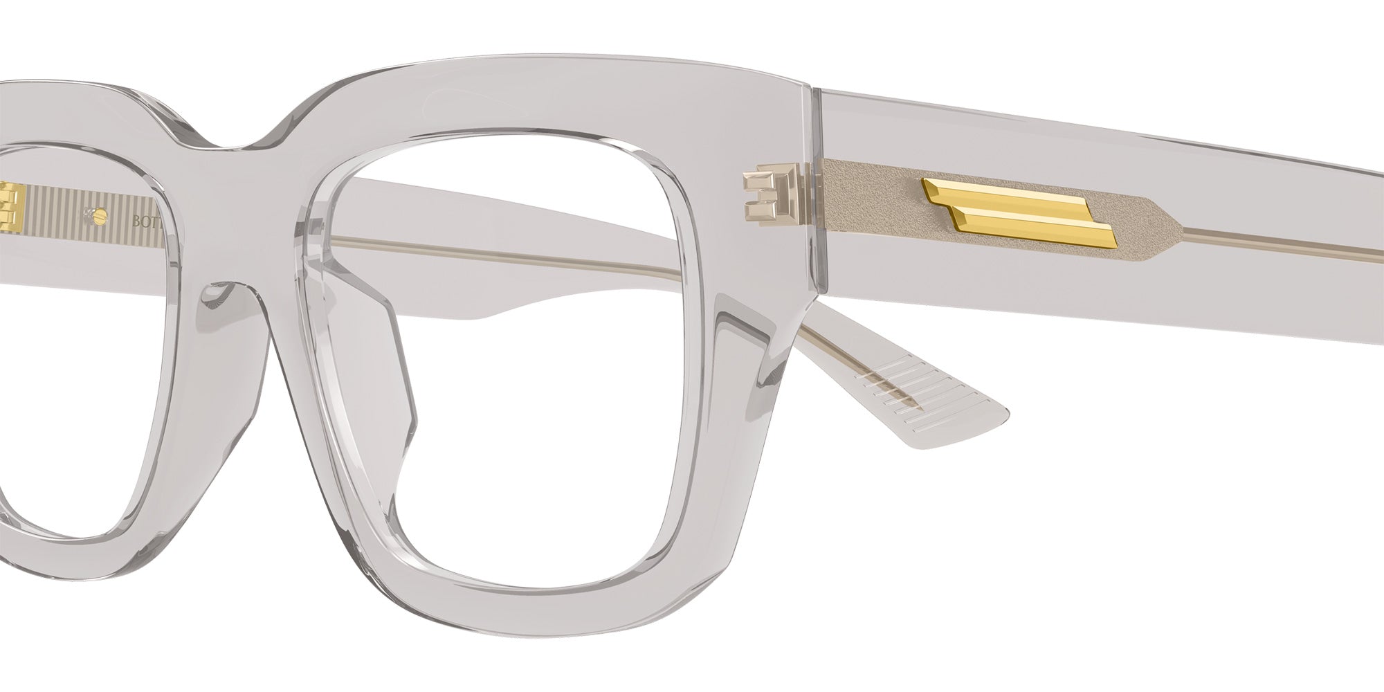 Bottega Veneta® BV1361O BV1361O 010 50 Eyeglasses - 010-Grey