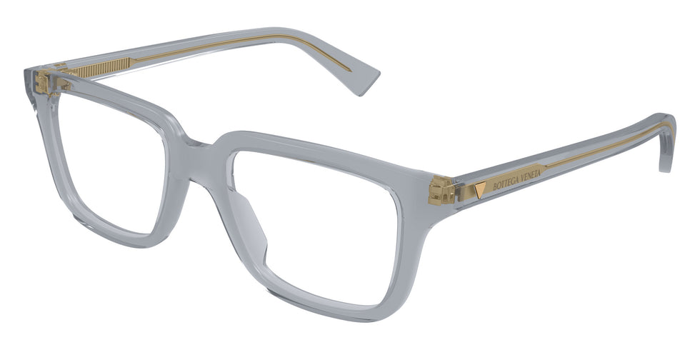 Bottega Veneta® BV1365O BV1365O 007 53 Eyeglasses - 007-Light-Blue