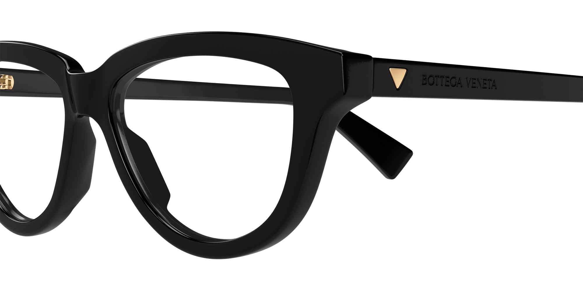 Bottega Veneta® BV1366O BV1366O 001 53 Eyeglasses - 001-Black