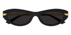 Bottega Veneta® BV1368S BV1368S 001 53 Sunglasses - 001-Black