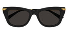 Bottega Veneta® BV1369S BV1369S 001 50 Sunglasses - 001-Black