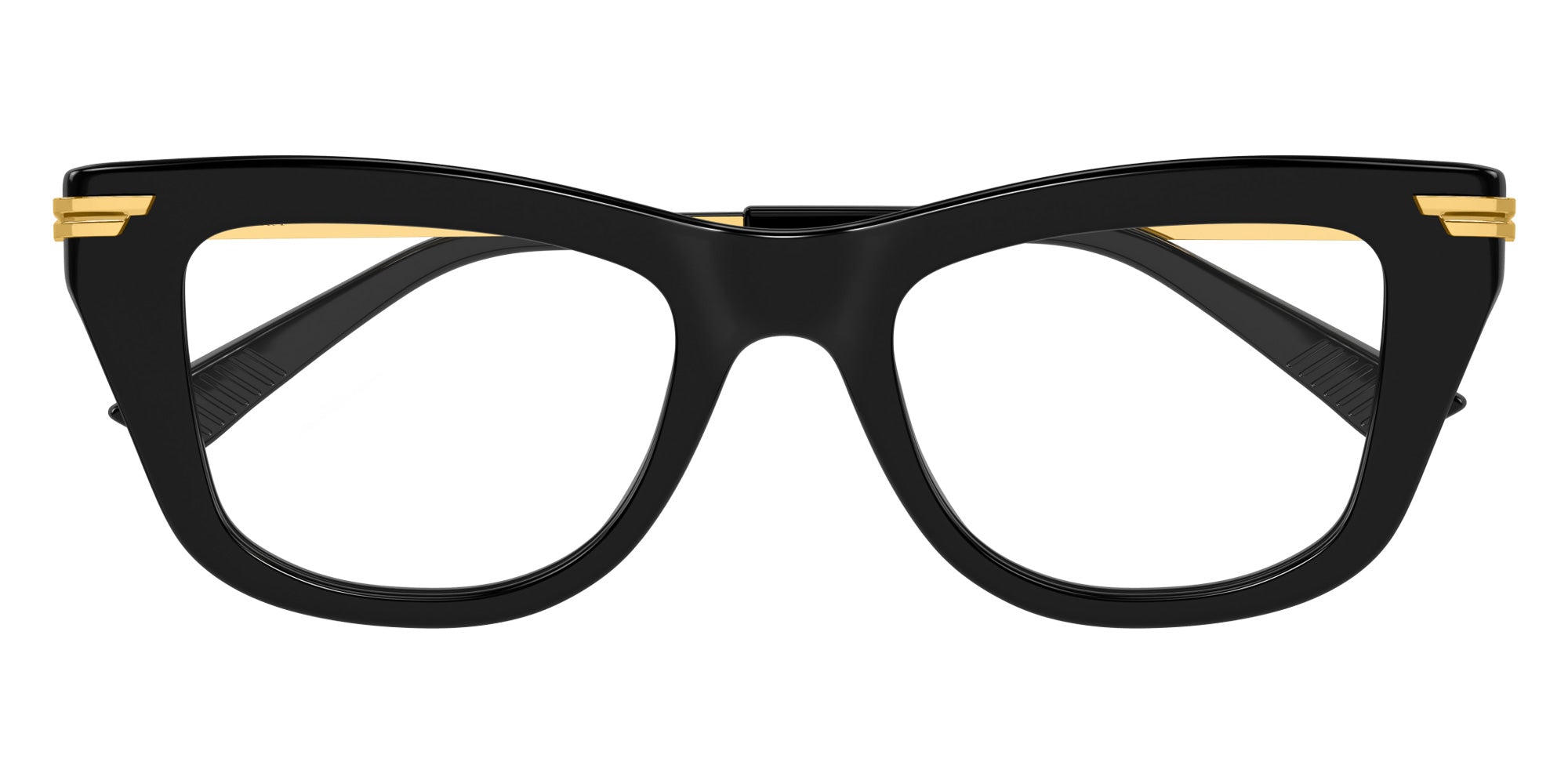 Bottega Veneta® BV1370O BV1370O 001 50 Eyeglasses - 001-Black