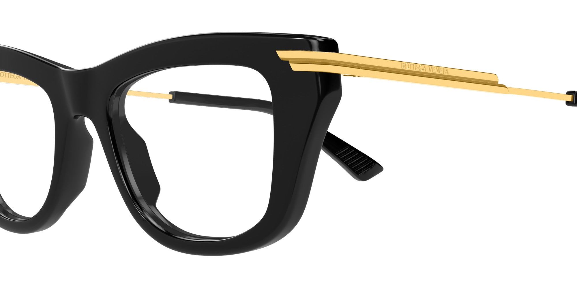 Bottega Veneta® BV1370O BV1370O 001 50 Eyeglasses - 001-Black