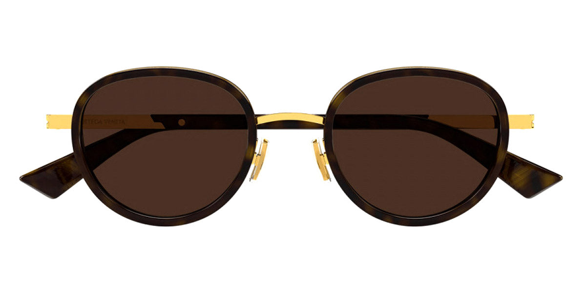 Bottega Veneta® BV1372S BV1372S 002 49 - Havana/Brown Sunglasses