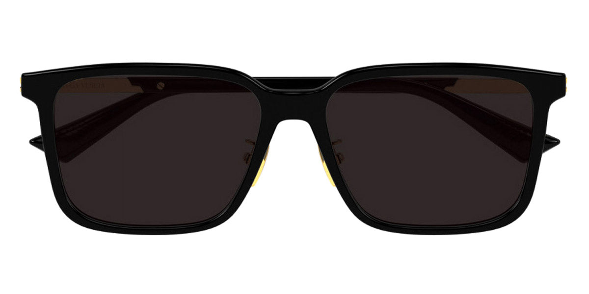 Bottega Veneta® BV1374SK BV1374SK 005 57 - Black/Grey Sunglasses