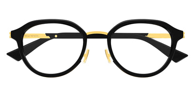 Bottega Veneta® BV1377OA BV1377OA 005 51 - Black/Transparent Eyeglasses