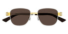 Bottega Veneta® BV1380S BV1380S 001 51 - Silver/Brown Sunglasses