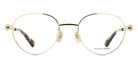 Bottega Veneta® BV1382O BV1382O 004 50 - Silver/Transparent Eyeglasses